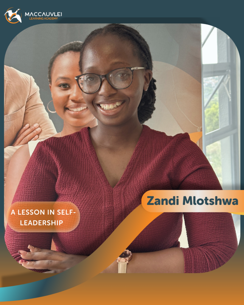 self-leadership and leadership development during a facilitator internship at Maccauvlei Learning Academy